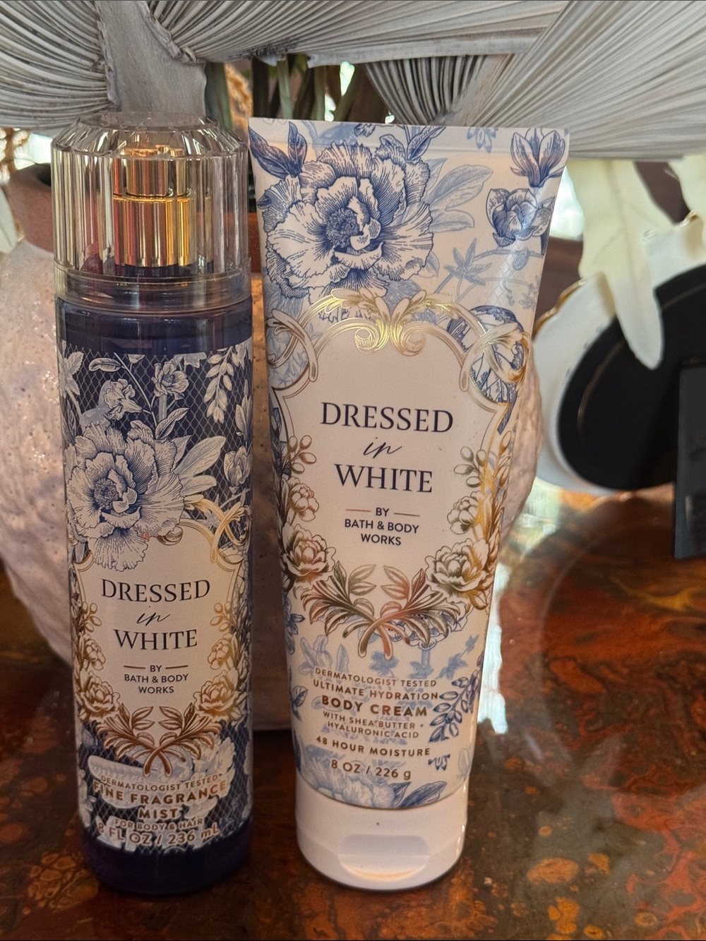 Bath & Body Works Dressed in White Body Cream & Fragrance Mist